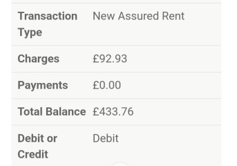 Does this mean I owe money or not? HA rent account