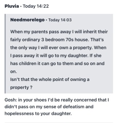 All old people should sell up family homes for families.