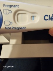 Faint positive? Or evap line? 