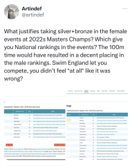 Entitled male refused access to female changing area (despite wearing skirt)