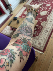 I’m getting my forearm blacked out tomorrow!