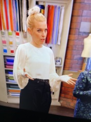 Sarah Pascoe blouse from Sewing Bee