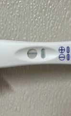 6 Days Late, but Weird Test Results?