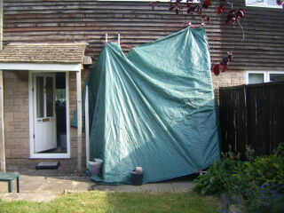 Would an American style front porch look odd on a UK house?