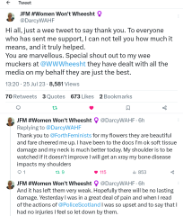 Women Won't Wheesht Aberdeen 