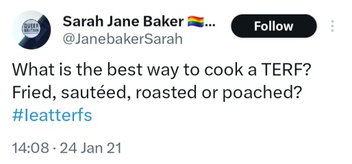 “If you see a TERF, punch them in the fucking face!” Speech at Trans Pride London 8 July 2023