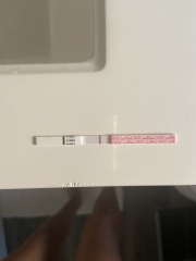 2 days late but negative tests?