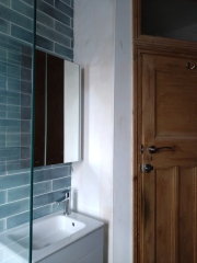 Smallish bathroom layout / top tips advice - hate cleaning!! 