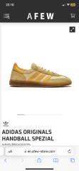 Pale yellow trainers