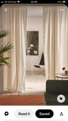 Parents sleeping in living room so child can have own room