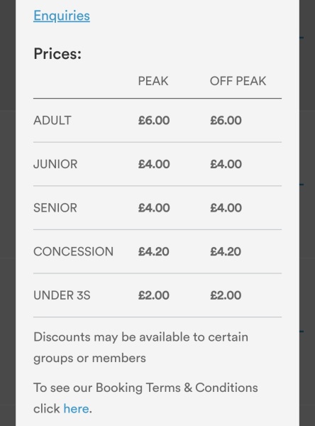When did swimming become so expensive?