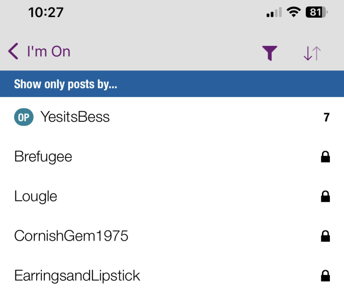 The thread has MOVED ON marker