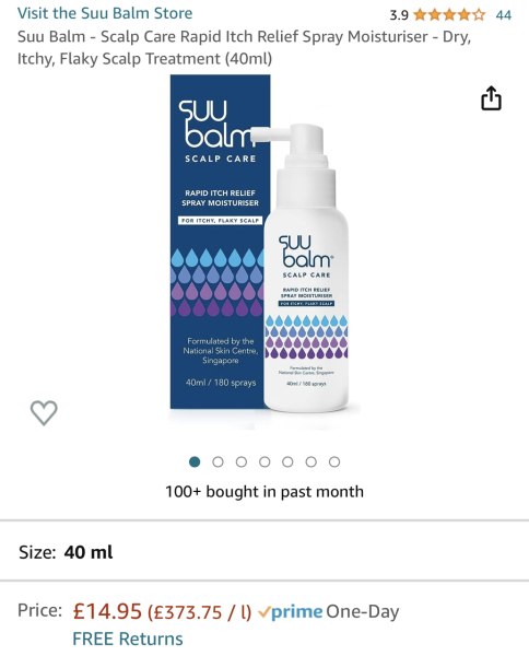 Sudden itchy scalp - how to fix?