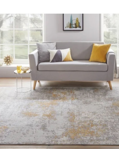 Design/ style help for dated living room - pics included