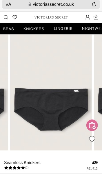 I just want comfortable knickers!