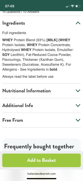 Children & Protein Powders
