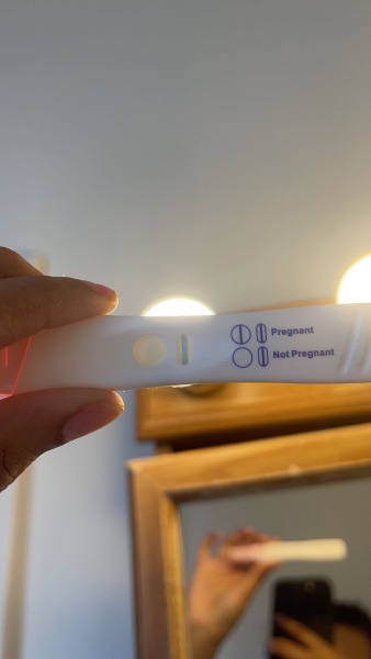 2 lines on first response but negative digital