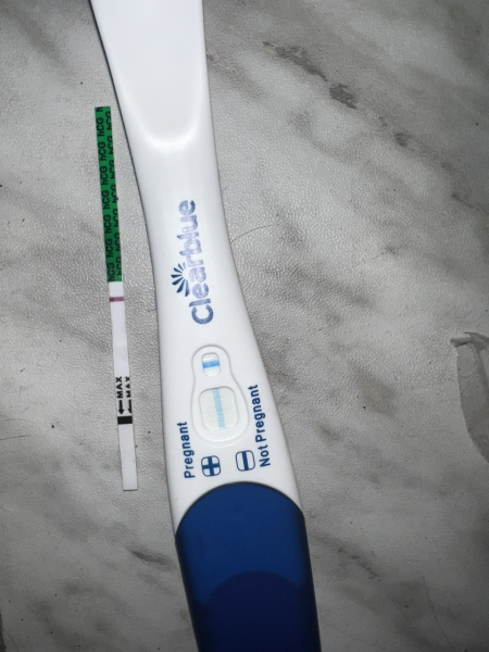 Evap or faint positive?