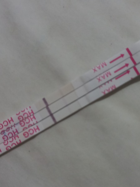 Faint line ??