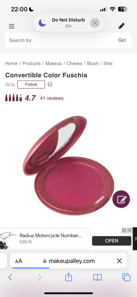 Alternative to Stila Fuschia cream blush?