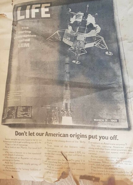 Found some pages from a 1969 Telegraph.