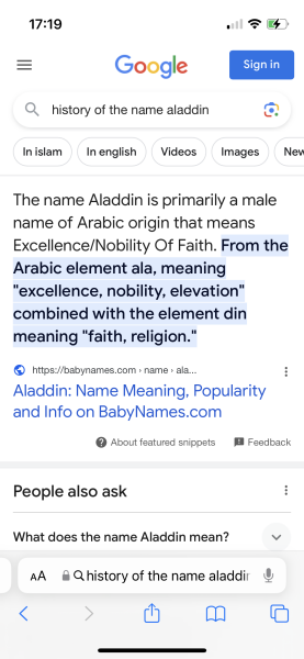 Aladdin