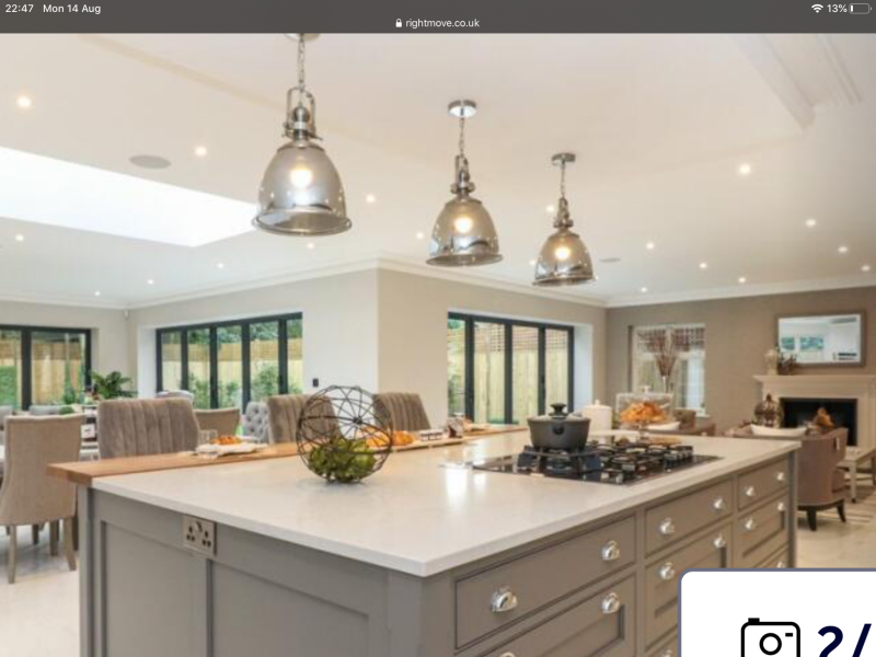 Kitchen island pendant lights - where can I find something like this?!