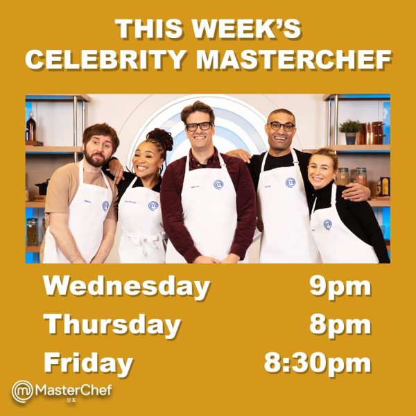 Sleb Masterchef - it begins again