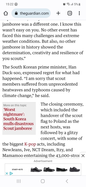 Anyone got a Scout or Explorer going to WSJ in South Korea?