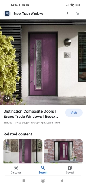 To hate those new front doors with the big bar?