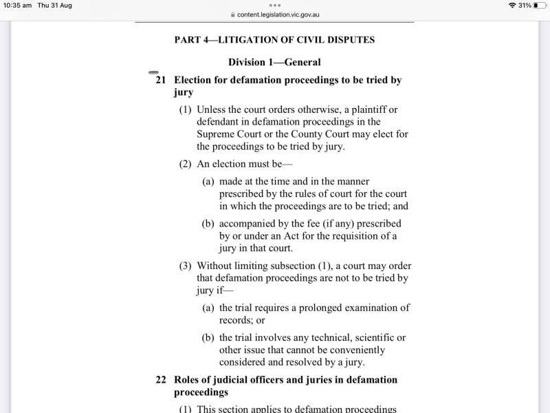 KJK suing Australian Liberals for defamation
