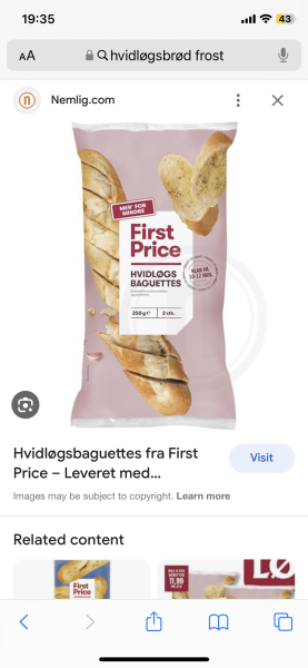 How many people does a frozen garlic baguette feed