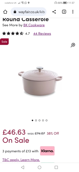 Anyone know of a pink Le Creuset alternative?