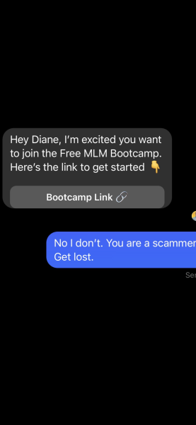 BOTWATCH 78 - the latest  thread in a VERY long series about the deceptions practised by MLMs. Unbelievably people are still being hooked in by these schemes where 97% of those who join LOSE MONEY
