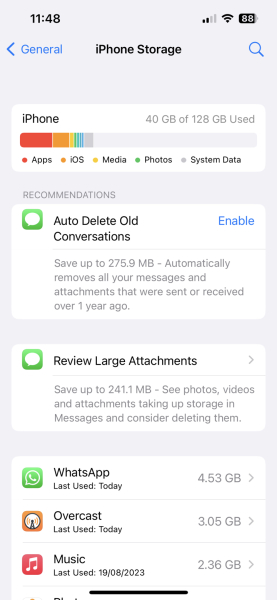 Stupid question about iCloud storage
