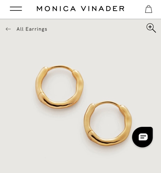 Gold hoop earrings - tacky or classy