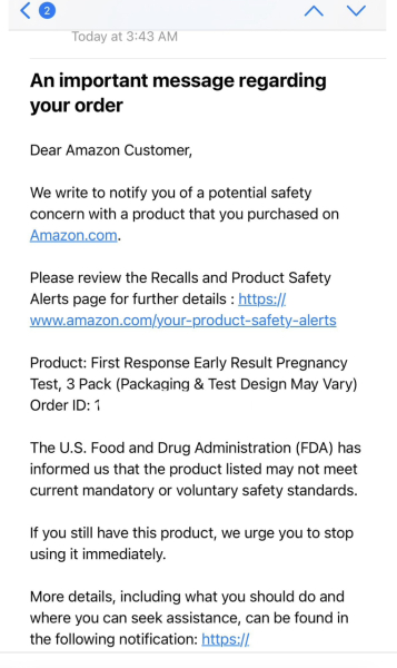 Where do you buy First Response?