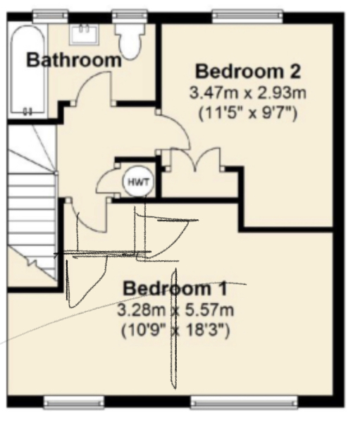 Splitting a room