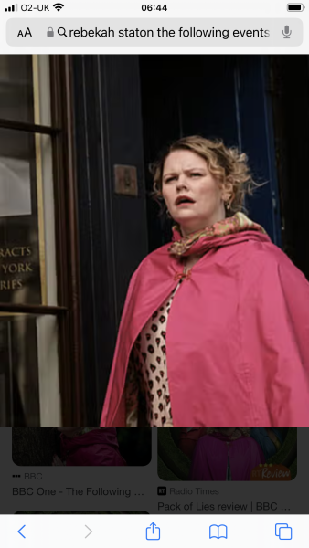 Alice’s blouse in The Following Events are all based on a pack of lies