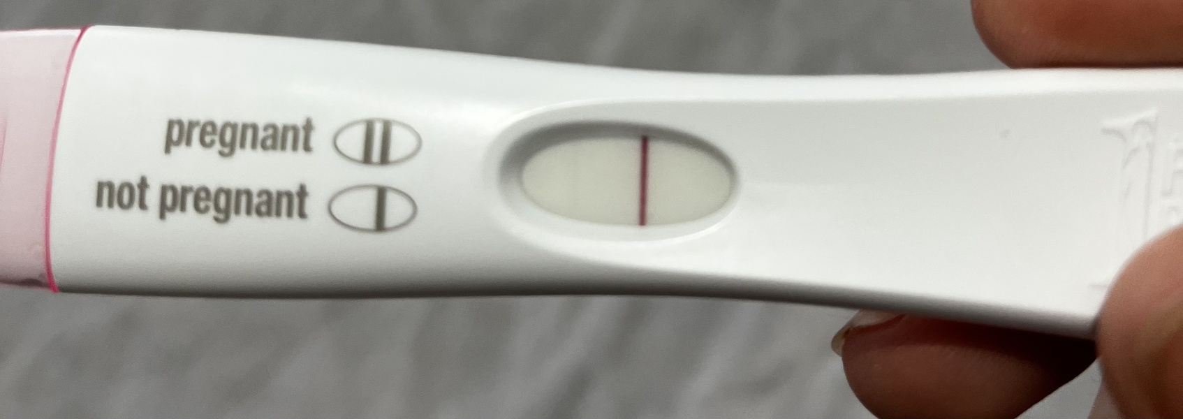 FAINT line check + BAD cramps