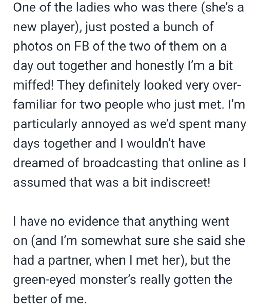 To ask him about his outing with this lady?