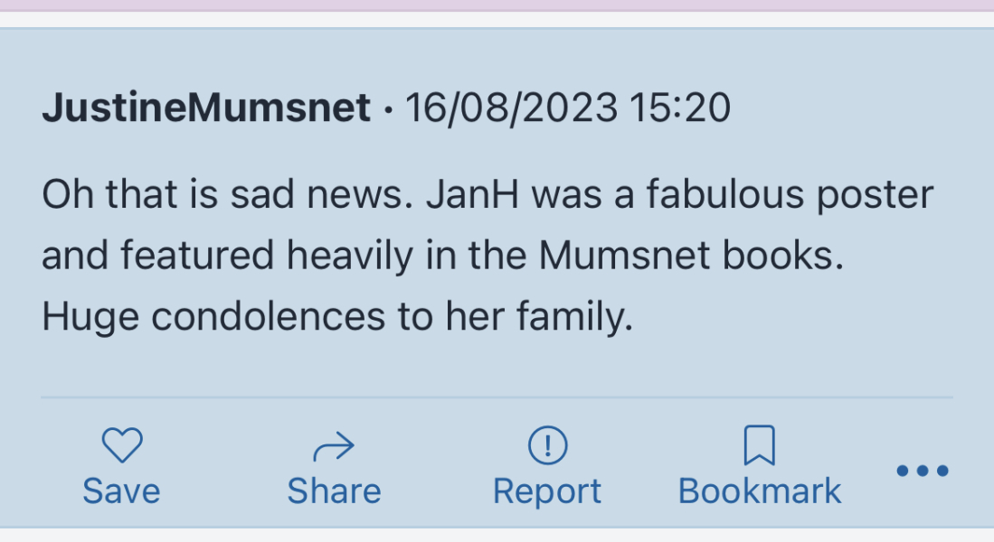 Woolly Hugs: A blanket in memory of JanH.