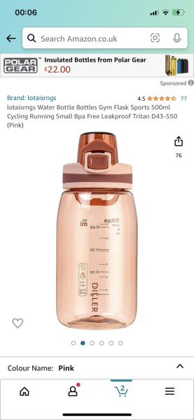 Does this water bottle even exist?!