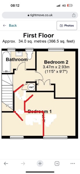 Splitting a room