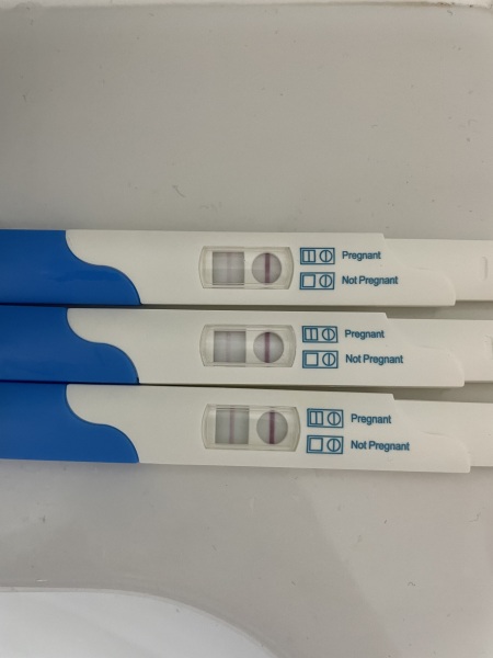 5 week tests really light?!
