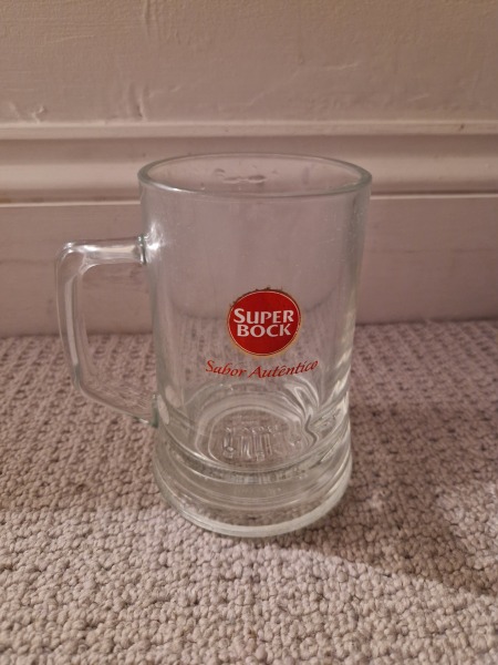 friend pinched a glass from a restaurant