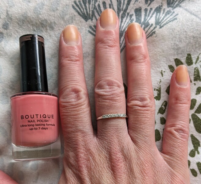 Removed my nail polish, look like I've been on the woodbines