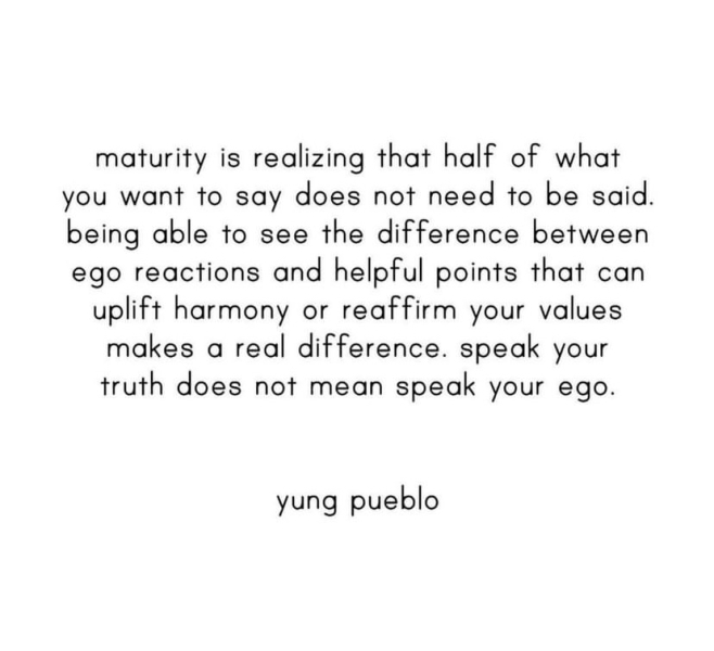 To be considered very outspoken