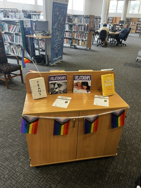 Accidental TERF library moment!