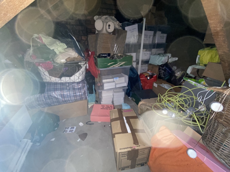 How much stuff can I safely store in our loft?